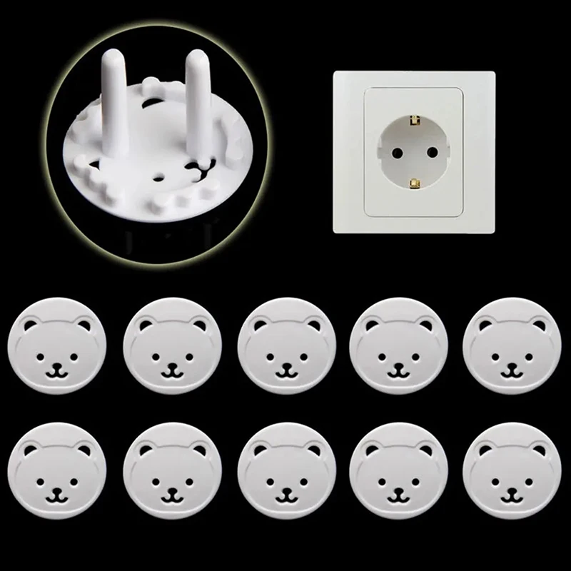 Outlet Cover Childproof - 10 stücke EU Steckdose Schutz Abdeckung