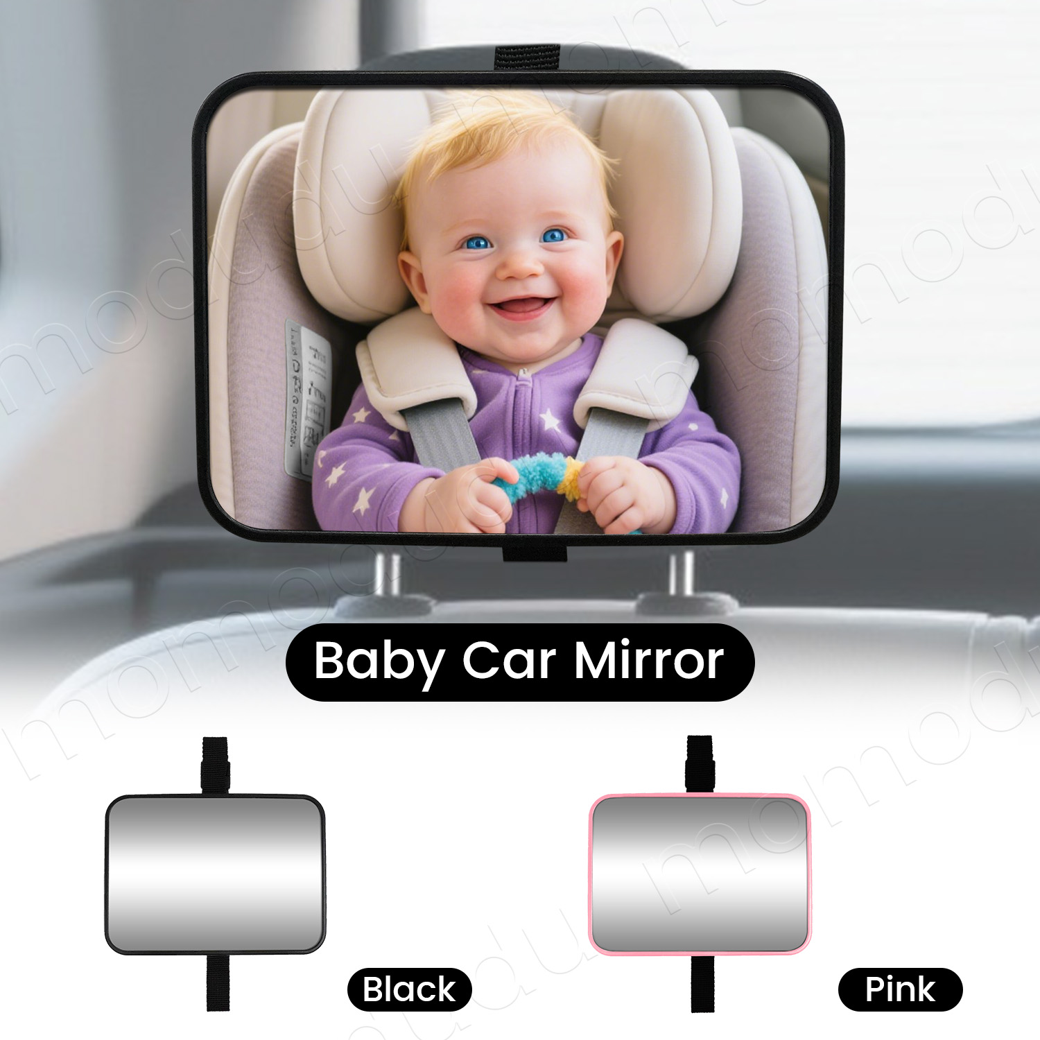 Wearable Baby Monitor - Baby Auto Spiegel Rückspiegel Kleinkind Kind