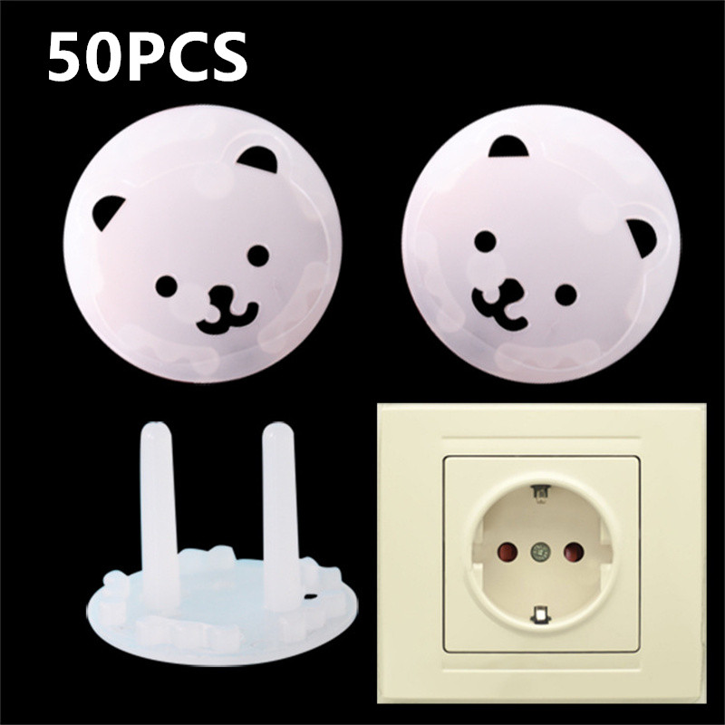 Outlet Cover Childproof - 10/20/50PCS Baby Sicherheit Kind Elektrische Steckdose