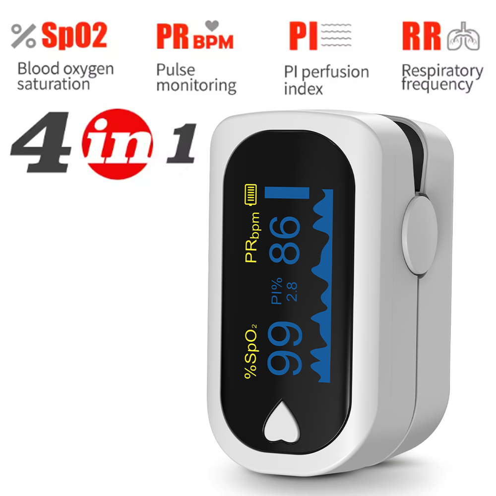 Wearable Baby Monitor - Medizinisches Finger-Pulsoximeter Fingerspitzen-TFT Tragbares Oximeter SPO2