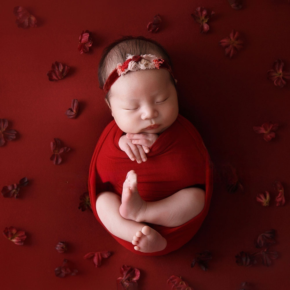6 teile/satz Neugeborenen Foto – Baby Wrap Stretchy Bewertung und Preis