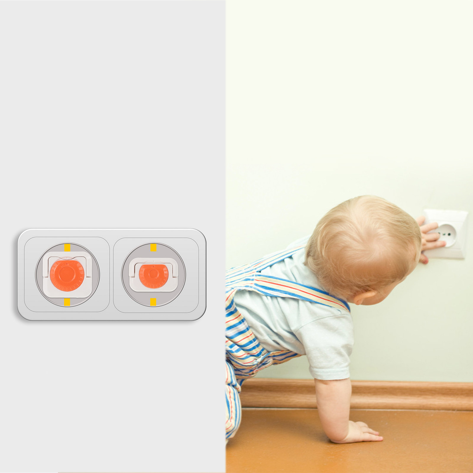24 Stück Universelle Orange AB – Outlet Cover Childproof Bewertung und Preis