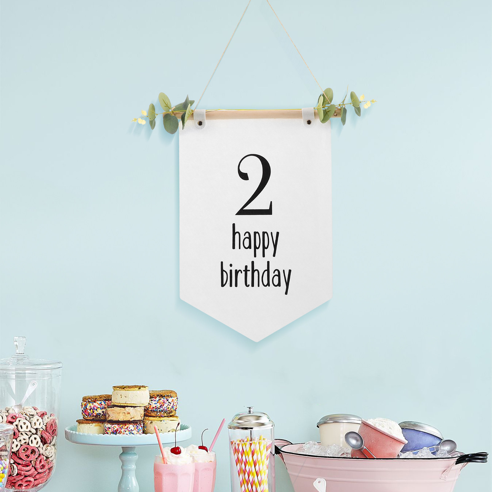 Filz-Geburtstagsbanner Baby-Sh – Baby Nursery Forest Theme Bewertung und Preis