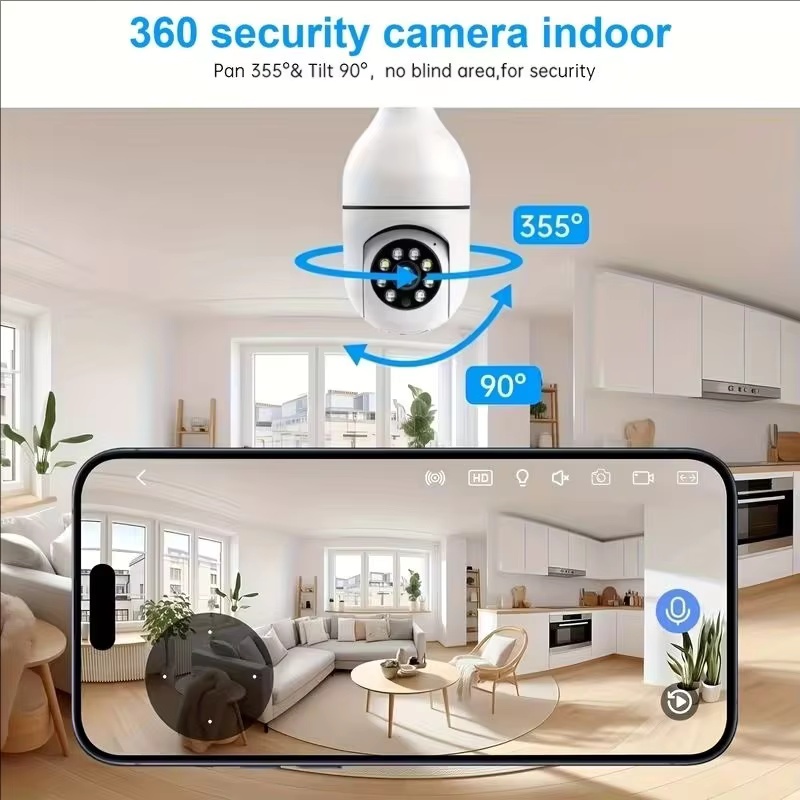 4G WLAN IP-Kamera E27 Glühbirn – Baby Nursery Camera Bewertung und Preis