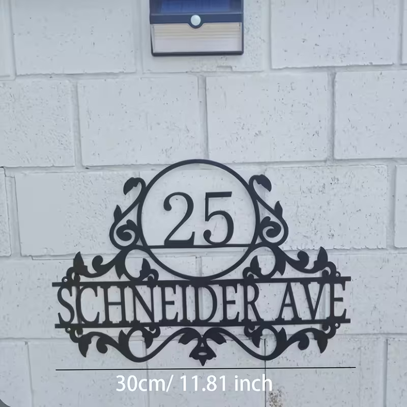 Individuelles Hausnummern- und – Baby Nursery Sign Bewertung und Preis