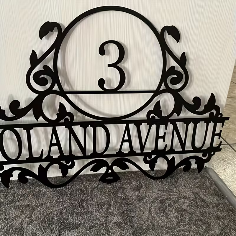Individuelles Hausnummern- und – Baby Nursery Sign Bewertung und Preis
