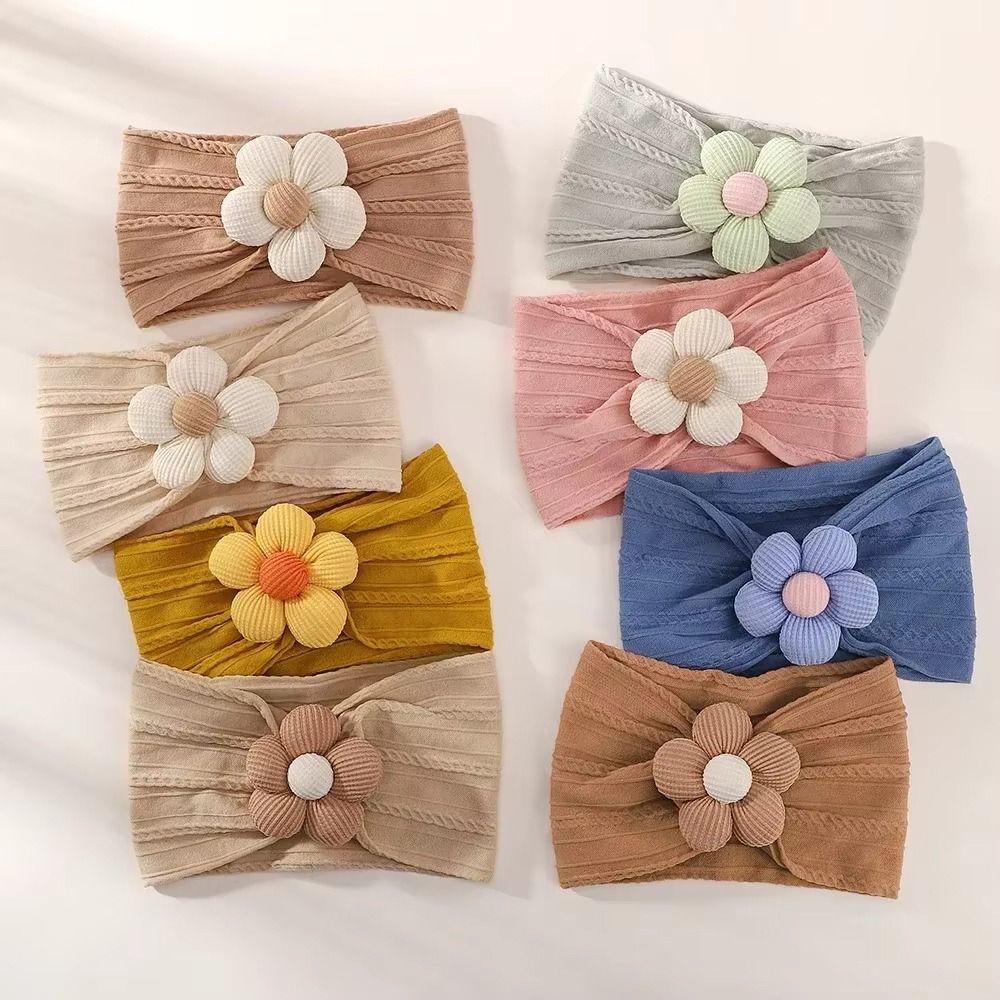 Niedliches Blumen-Stirnband fü – Baby Wrap Stretchy Bewertung und Preis
