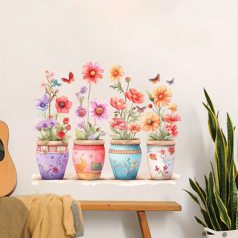 Aquarell skurrile Blumentopf W – Baby Nursery Vase Bewertung und Preis