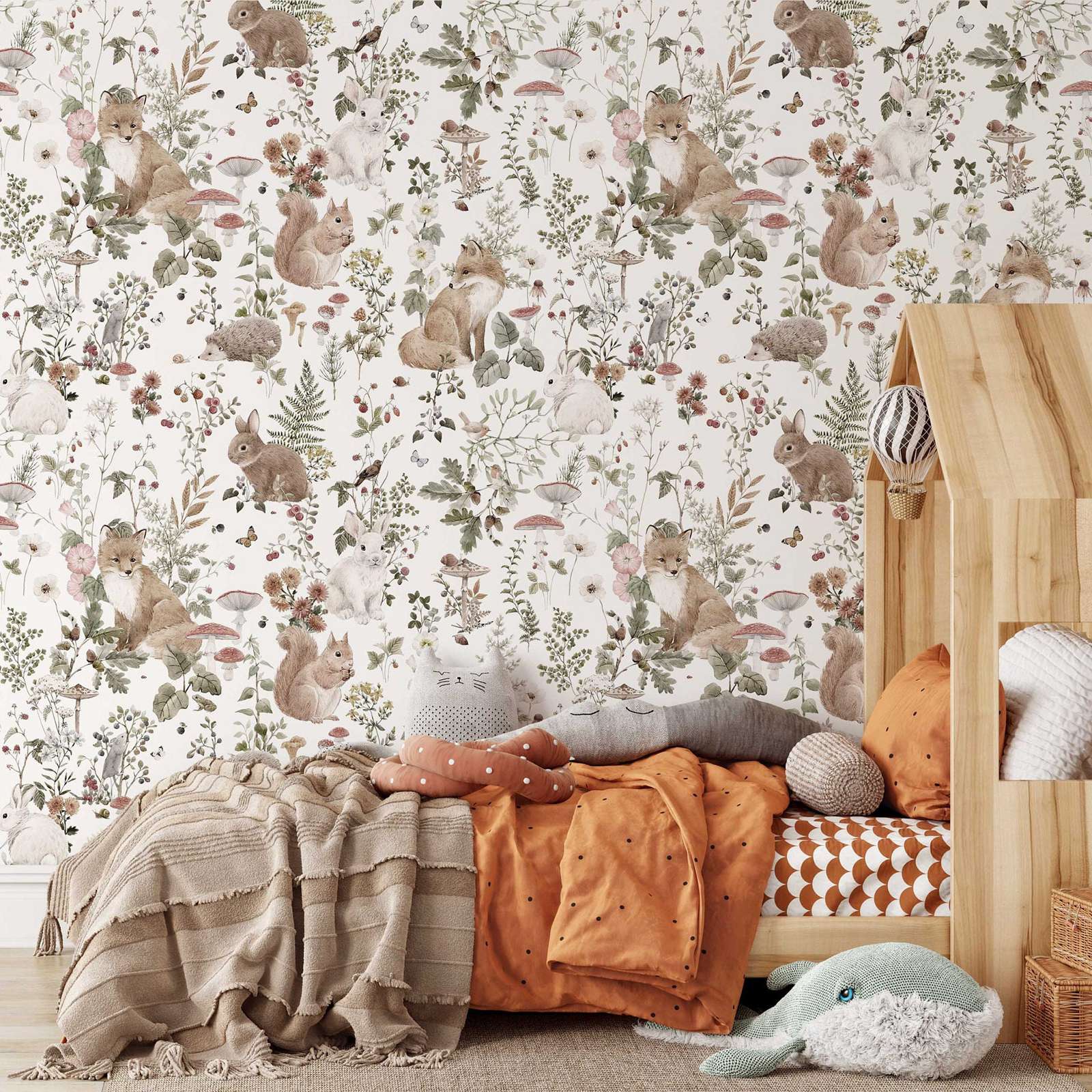 Waldbabys MuraL, großformatige – Baby Nursery Murals Bewertung und Preis
