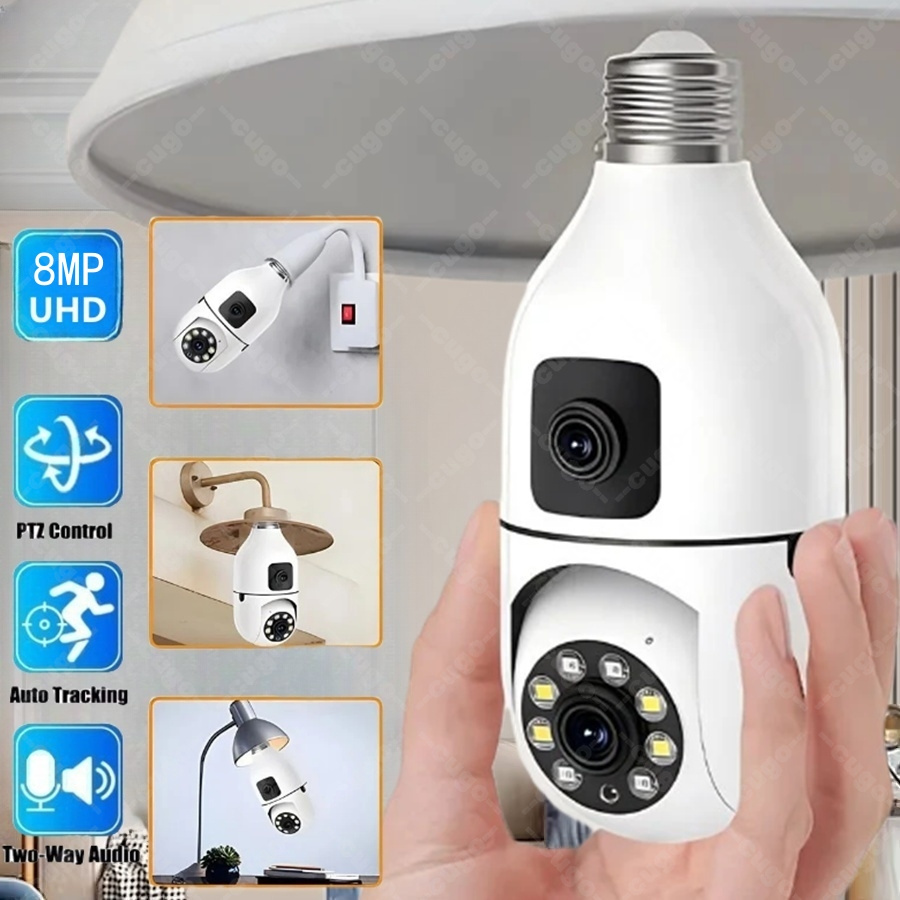 E27-Glühbirnen-Überwachungskam – Baby Nursery Camera Bewertung und Preis