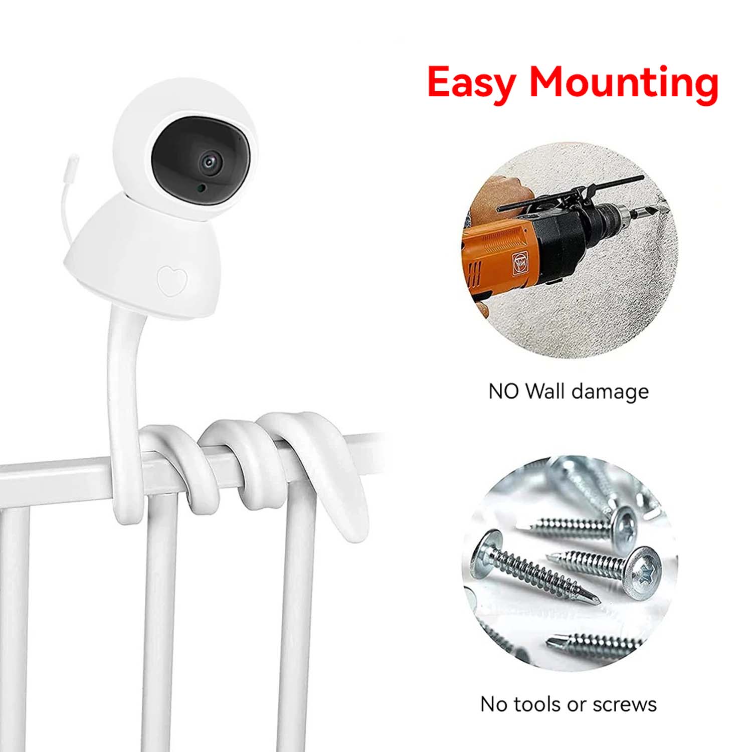Babyphone-Halterung Flexibler  – Baby Nursery Camera Bewertung und Preis