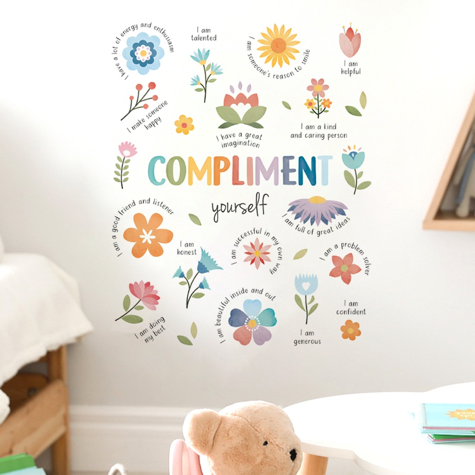 Bunte inspirierende Zitate Aqu – Baby Nursery Quotes Bewertung und Preis