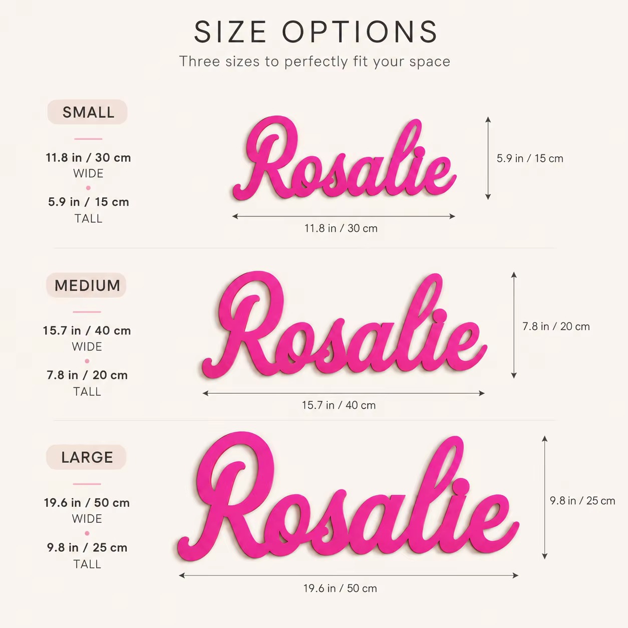 Personalisiertes Holzschild mi – Baby Nursery Sign Bewertung und Preis