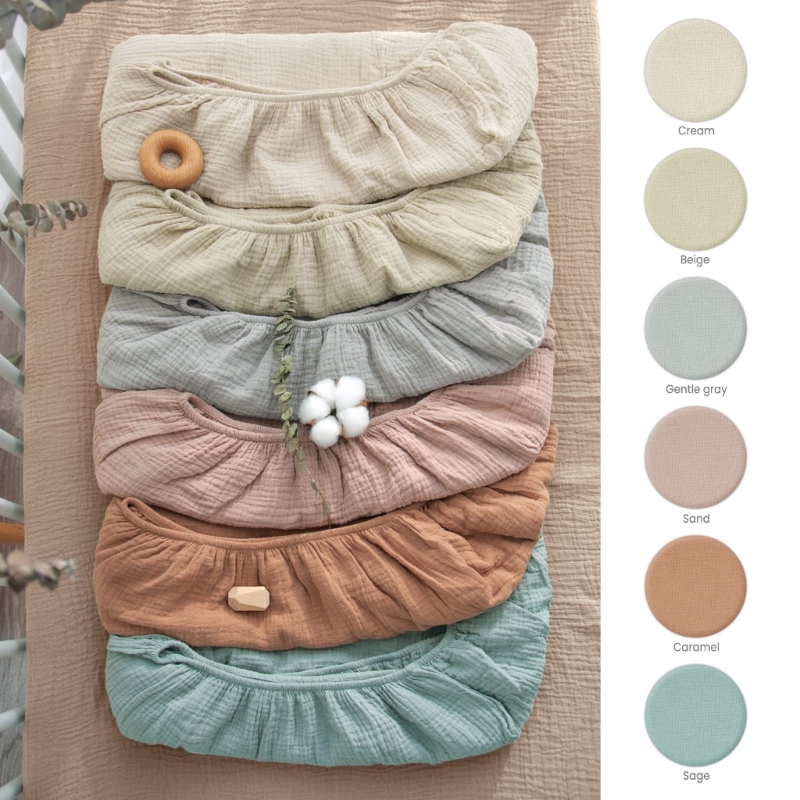 Weiche atmungsaktive Musselin  – Baby Nursery Pillow Bewertung und Preis