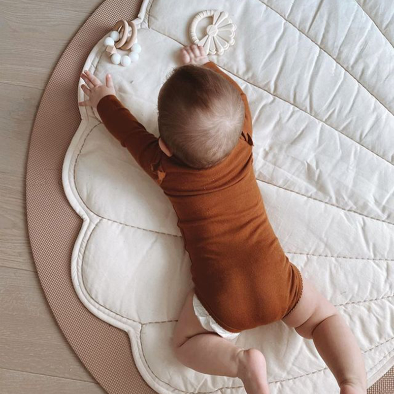 Nordische Muschelförmige Baby- – Baby Nursery Rug Bewertung und Preis