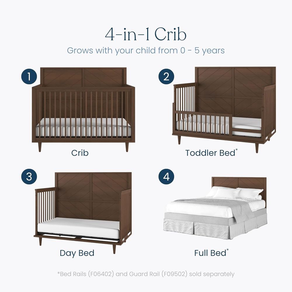 Surrey Hill Design 4-in-1 Konv – Baby Nursery Kit Bewertung und Preis