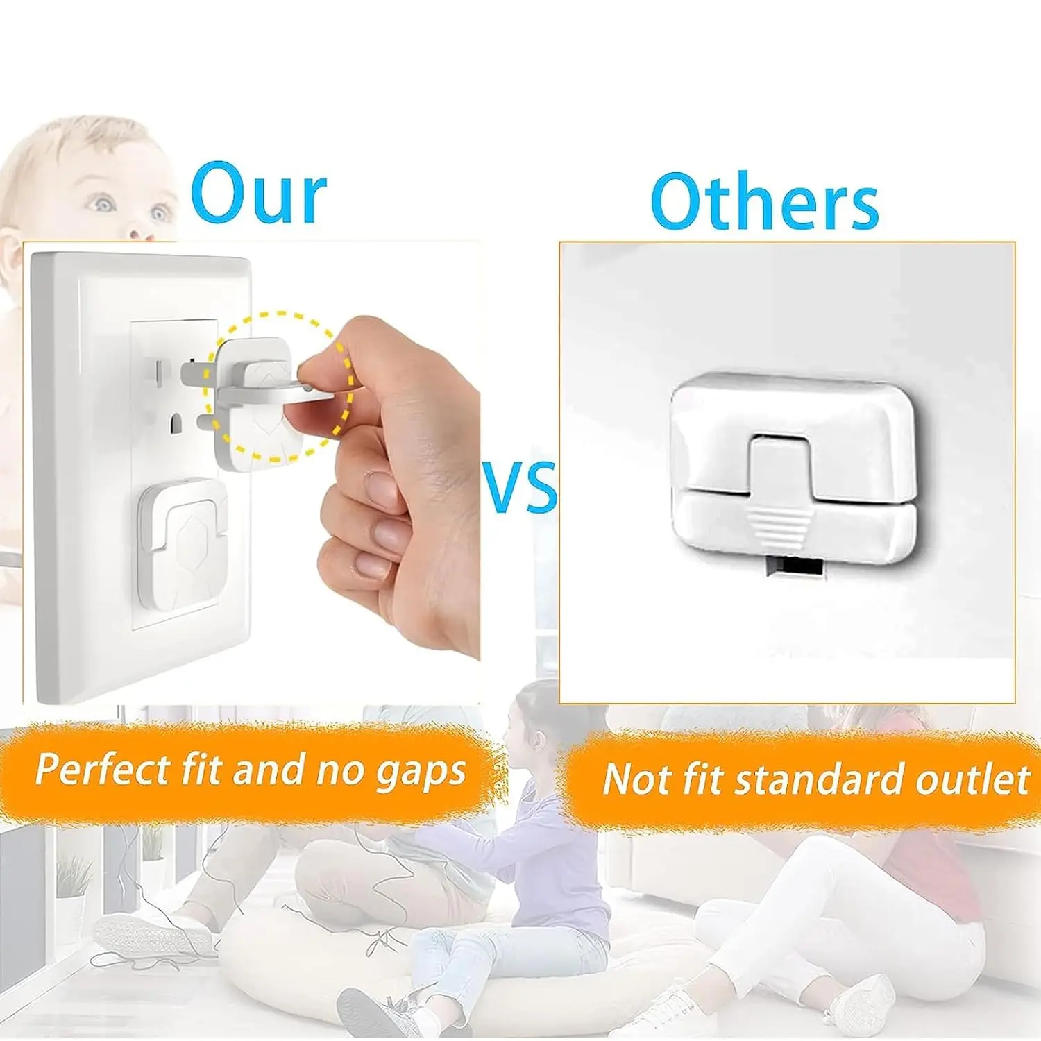 1-20 Stück Babyfeste Steckdose – Outlet Cover Childproof Bewertung und Preis