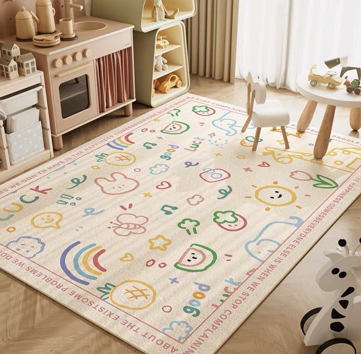 VIKAMA Neutrale Cartoon-Löwen- – Baby Nursery Rug Bewertung und Preis