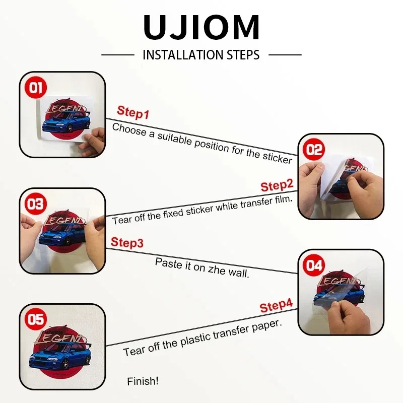 UJIOM 13 cm x 10,7 cm Shock 3D – Baby Nursery Murals Bewertung und Preis