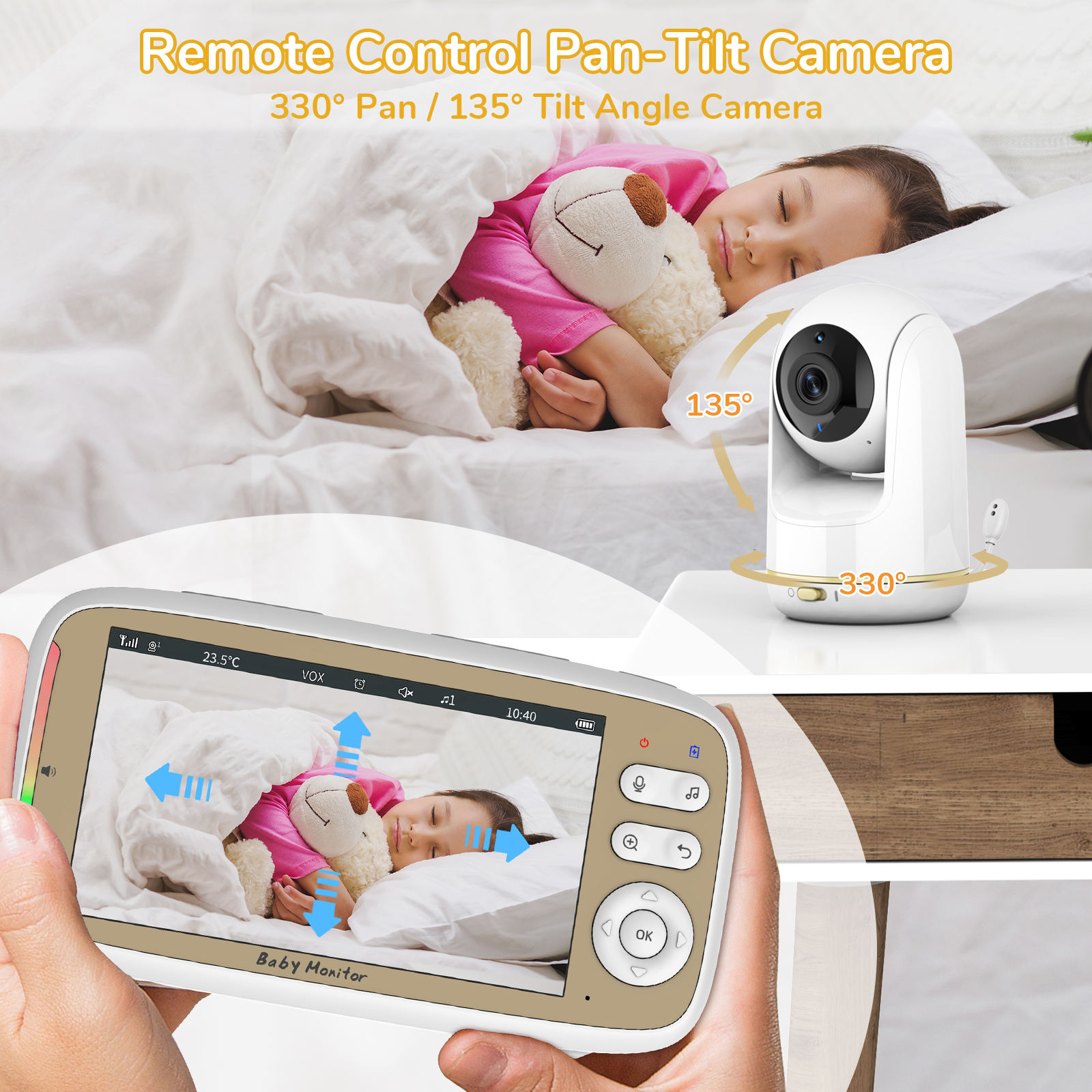 VB803 PRO HD 720P Babyphone WL – Baby Nursery Camera Bewertung und Preis