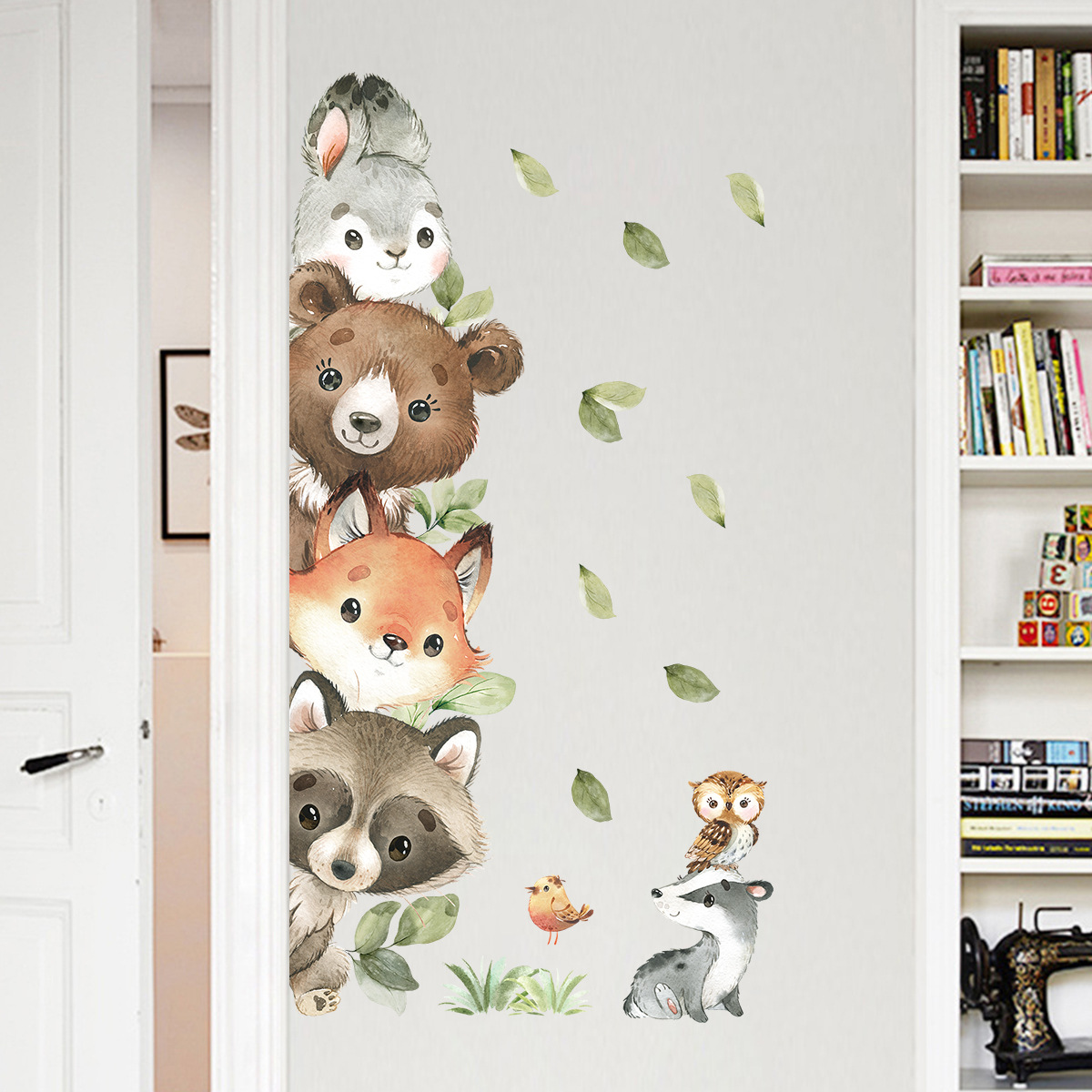 Waldtiere Thema Bär Hirsch Kan – Baby Nursery Forest Theme Bewertung und Preis