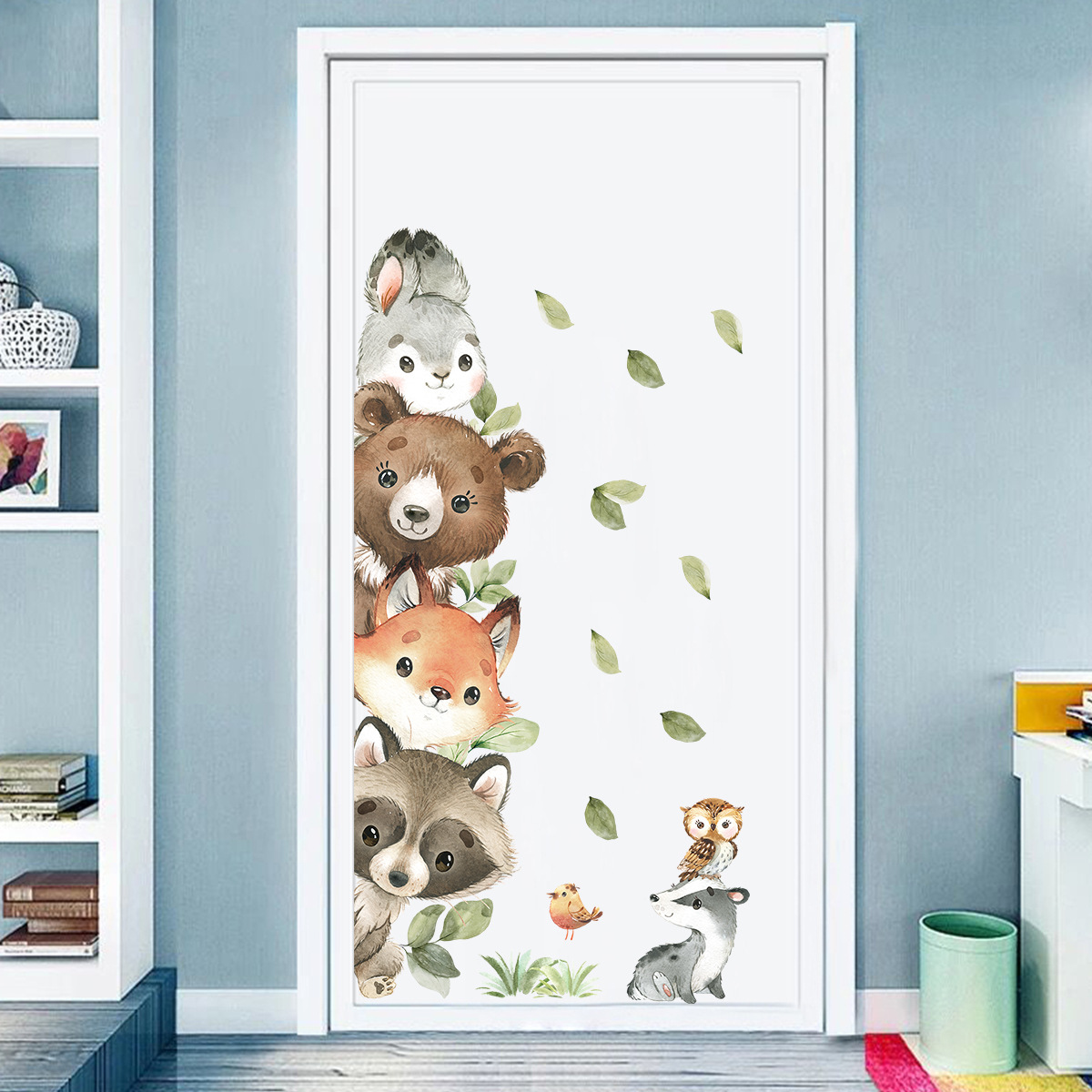 Waldtiere Thema Bär Hirsch Kan – Baby Nursery Forest Theme Bewertung und Preis