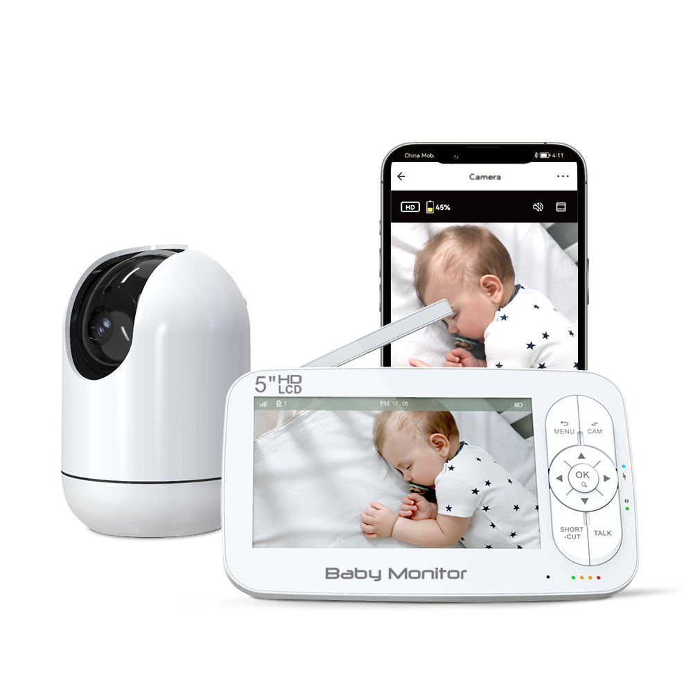 5 zoll 2MP 1080P APP Fernbedie – Baby Nursery Camera Bewertung und Preis