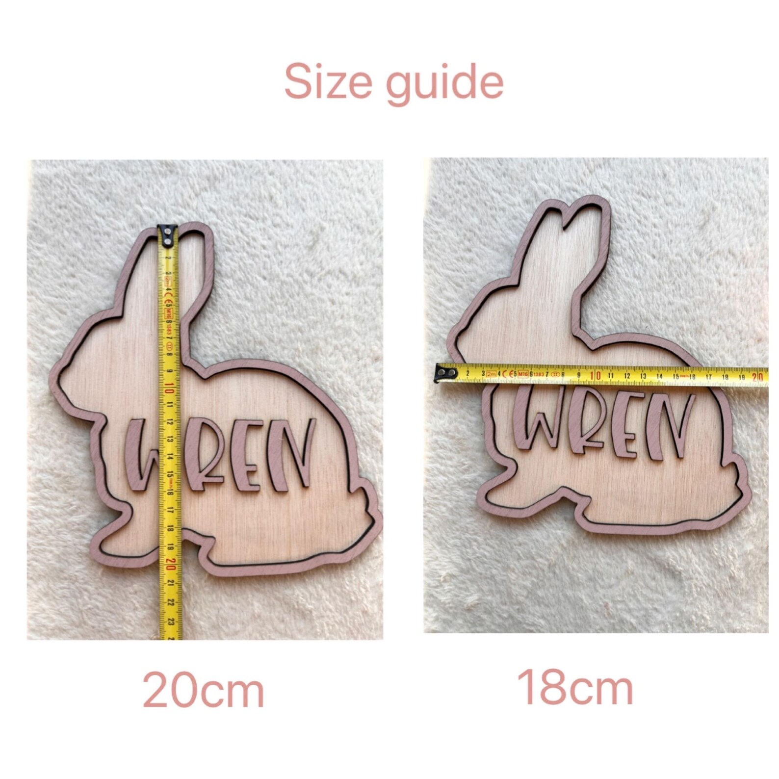 Personalisiertes Hasen-Namenss – Baby Nursery Sign Bewertung und Preis