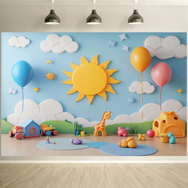 Großer Cartoon-Wandaufkleber f – Baby Nursery Murals Bewertung und Preis