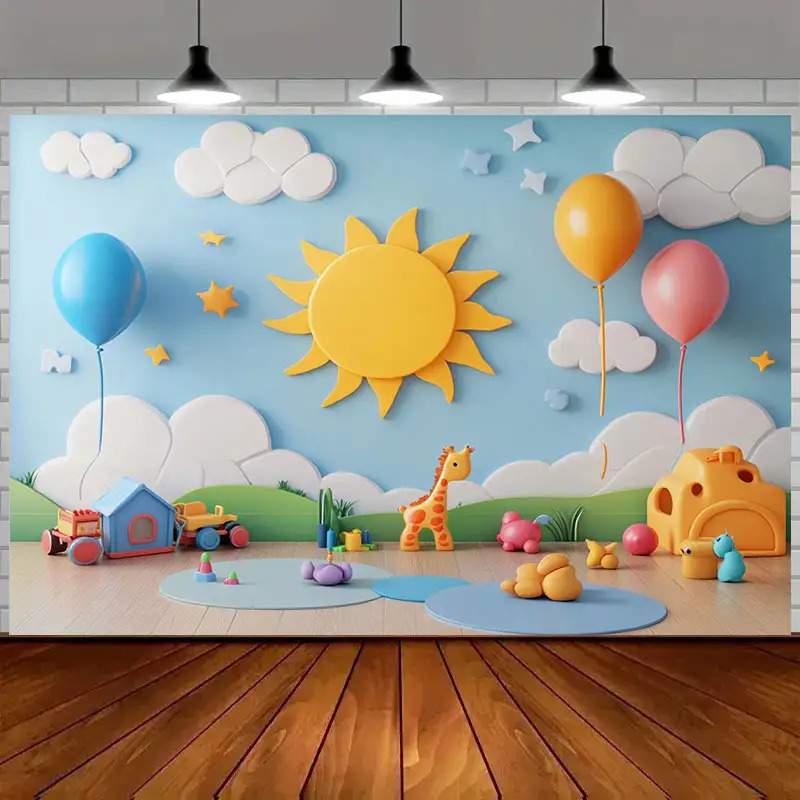 Großer Cartoon-Wandaufkleber f – Baby Nursery Murals Bewertung und Preis