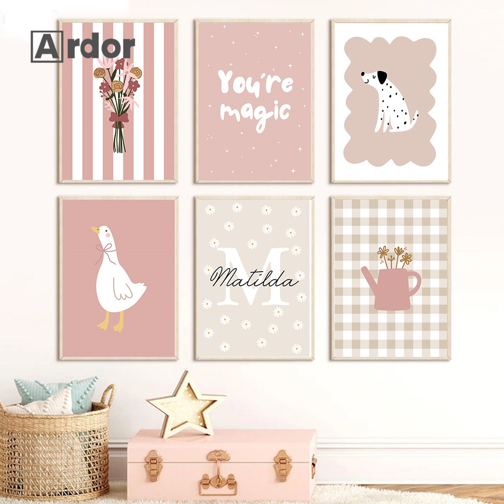 Personalisierter Name Wildblum – Baby Nursery Vase Bewertung und Preis