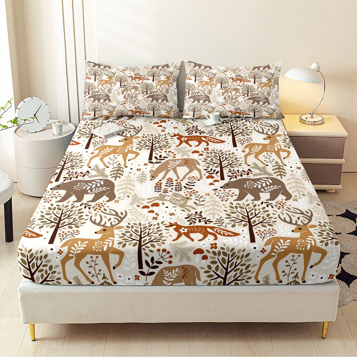 Halloween Hirsch, Bär, Fuchs W – Baby Nursery Forest Theme Bewertung und Preis