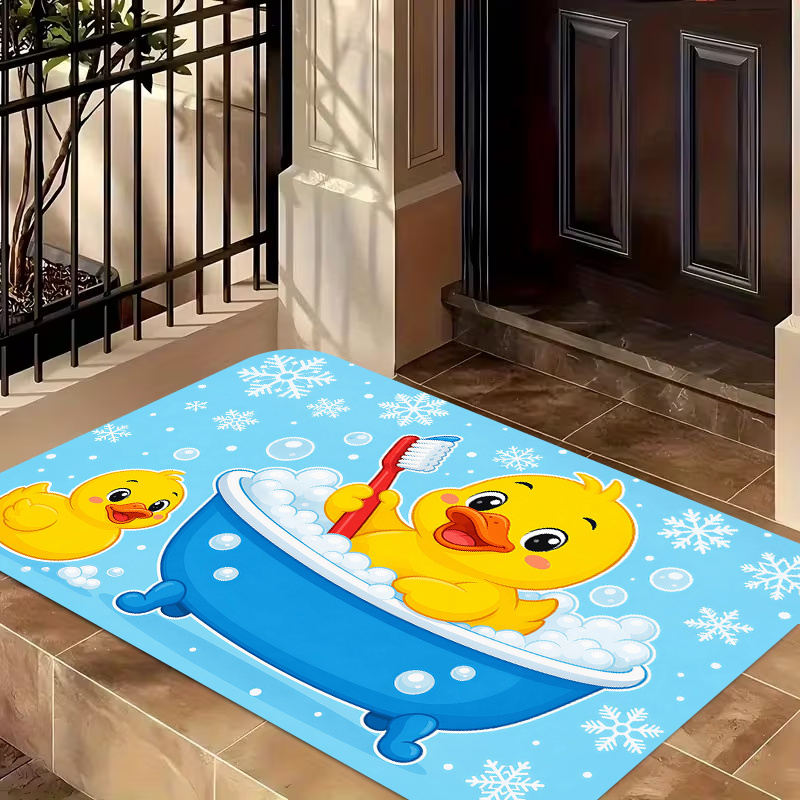 Niedliche Gelbe Enten-Badematt – Baby Nursery Rug Bewertung und Preis