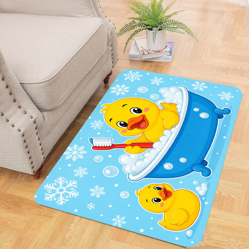 Niedliche Gelbe Enten-Badematt – Baby Nursery Rug Bewertung und Preis