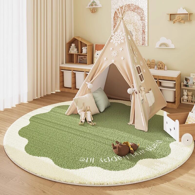 VIKAMA Kaschmir-ähnlicher rund – Baby Nursery Rug Bewertung und Preis