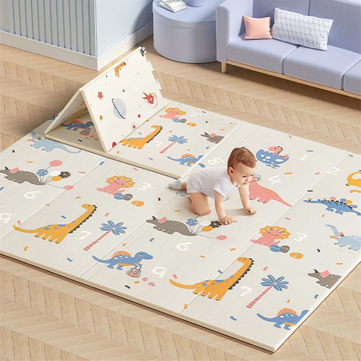 Faltbarer, ungiftiger Kinderte – Baby Nursery Rug Bewertung und Preis