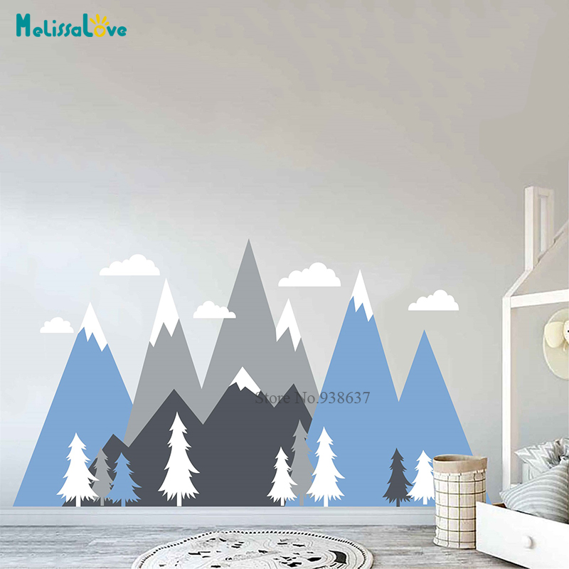 Kindergarten Abenteuer Berg Wa – Baby Nursery Murals Bewertung und Preis
