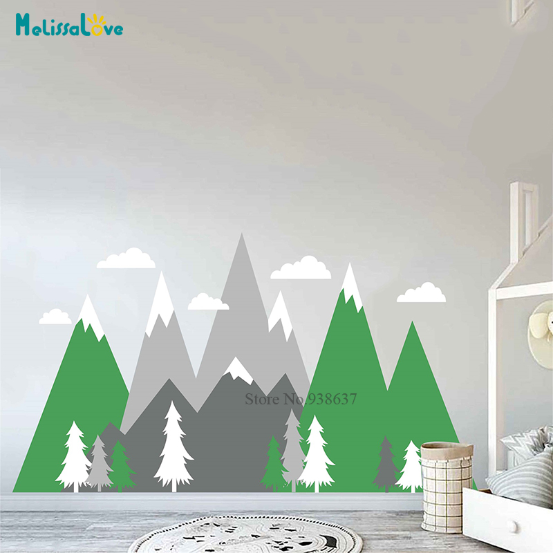 Kindergarten Abenteuer Berg Wa – Baby Nursery Murals Bewertung und Preis